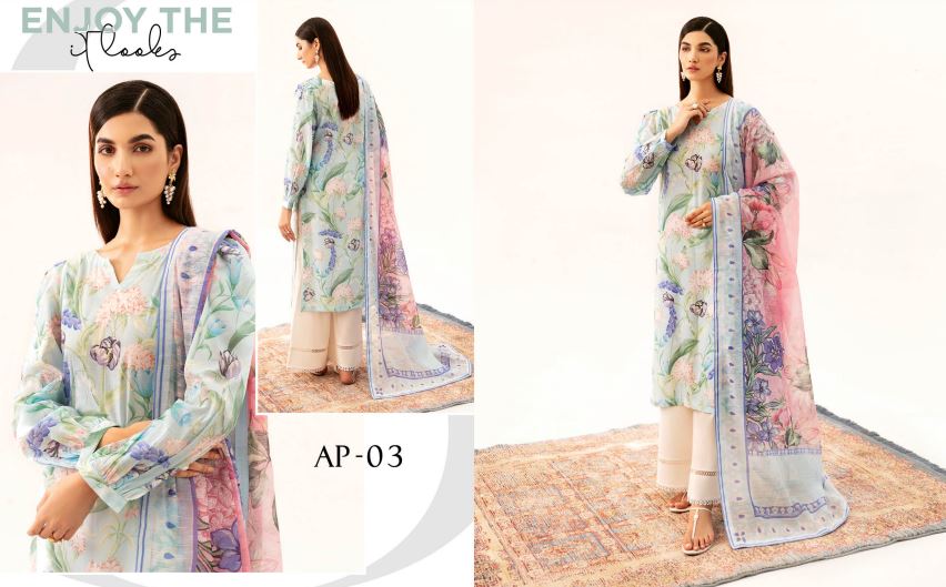 Afsanah Lawn Basic Summer