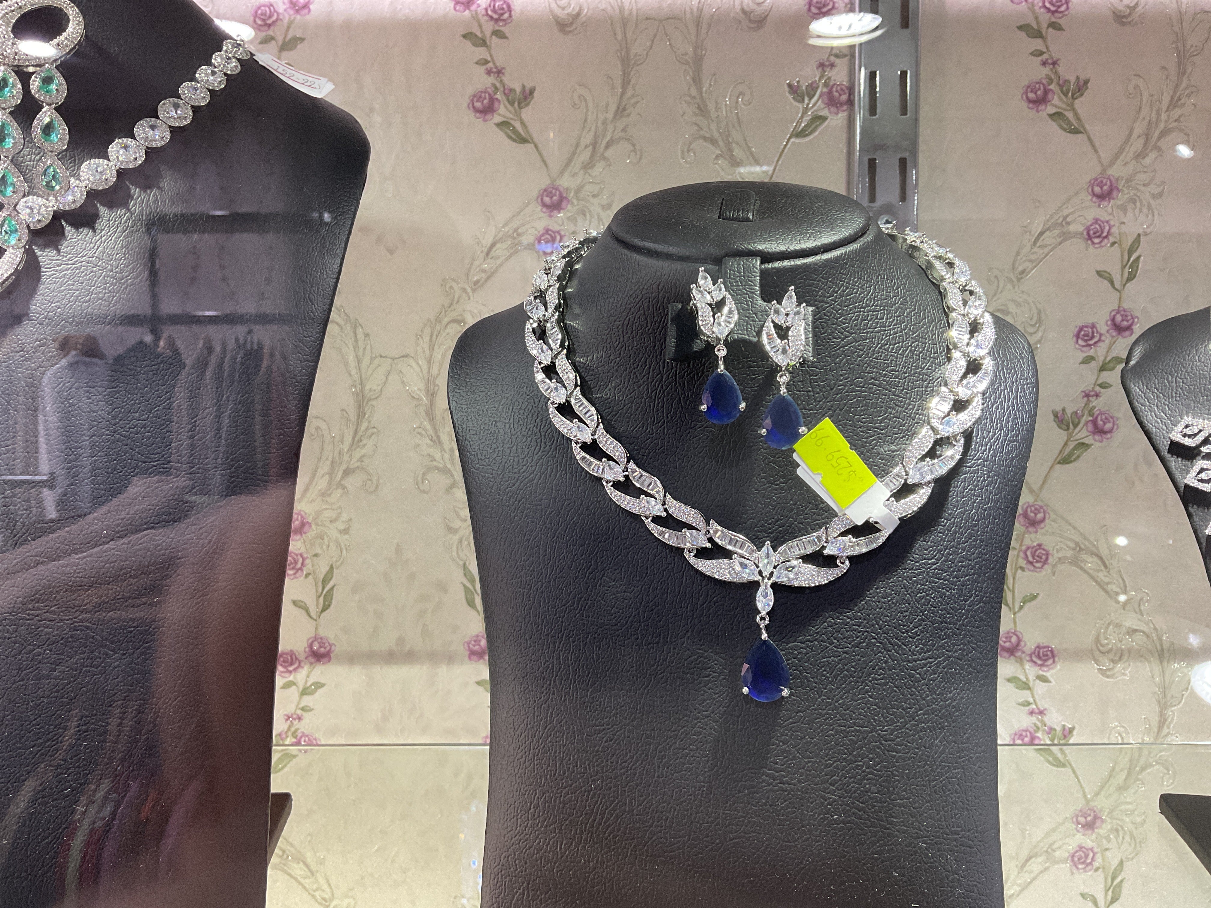 Bulgari Necklace Set CZ