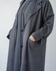 Slit Style Button Abaya