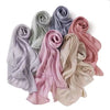 Party Wear Hijab/Scarf Rhine Stone Crepe Satin/Organza Shimmer