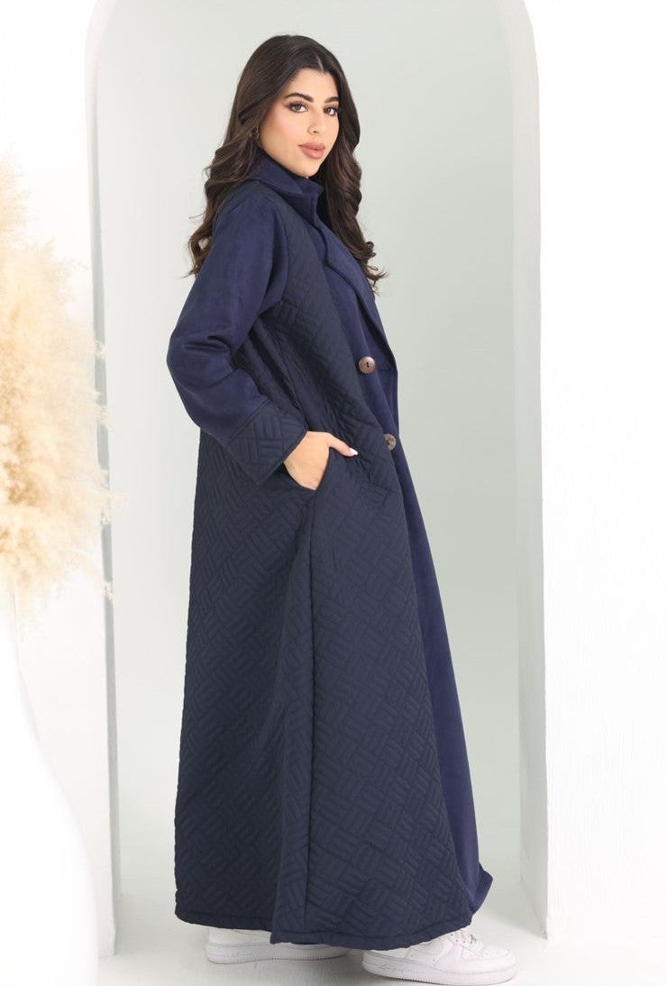 Turkish Long Quilted Coat 3 pc